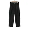 Calça Solta de Verão para Mãe 2026 Nova Moda Calça Reta para Mulheres de Meia-Idade e Idosas, Calça Casual Versátil Emagrecedora