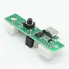 Desenvolvimento de Esquema e Design de Lâmpada LED com Prato de Frutas Captador de Voz Lâmpada de Atmosfera Musical Placa de Circuito
