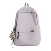 Mochila para Niños Adolescentes Estudiantes de Secundaria y Preparatoria Gran Capacidad Resistente Duradera Simple Ligera Estilo Coreano Mochila para Viajes Diarios