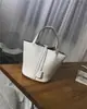 2025 Nuevo Bolso Balde Europeo y Americano con Cierre Bolso de Mano Bolso para Mujer Gran Capacidad de un Solo Hombro Cruzado de Pu
