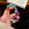 Pulsera de Piedras Preciosas Múltiples con Amazonita, Aguamarina, Cianita, Amatista, Pulsera de Energía de Diseño Original