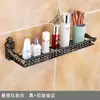 Estante para Toallas sin Taladro suit Aluminio Espacial Estilo Europeo Antiguo Estante para Toallas de Baño Adecuado para Almacenamiento en Baño y Cocina Gancho para Ropa