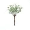 Planta Artificial Pequenas Folhas em Formato de Coração Buquê de Plástico Decoração de Casa DIY Acessórios Feitos à Mão Materiais Grama de Amendoim