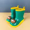 Botas de Chuva Infantis, Sapatos de Água de Desenho Animado Removíveis Femininos, Botas de Chuva Impermeáveis Antiderrapantes, Crianças Pequenas, Crianças de Tamanho Pequeno e Médio, Botas de Bebê Atacado