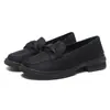 Mocassins Femininos com Solas Grossas, Novo Outono 2025 Estilo Britânico Sapatos Pequenos de Couro, Sapatos Baixos de Solado Plano, Sapatos Femininos de Tamanho Grande, Confortáveis com Salto Baixo