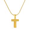 Collar con colgante de letras de alta gama de acero de titanio transfronterizo, estilo europeo y americano, cadena de hueso de serpiente para mujer, joyería de viento con personalidad para viajeros, venta al por mayor