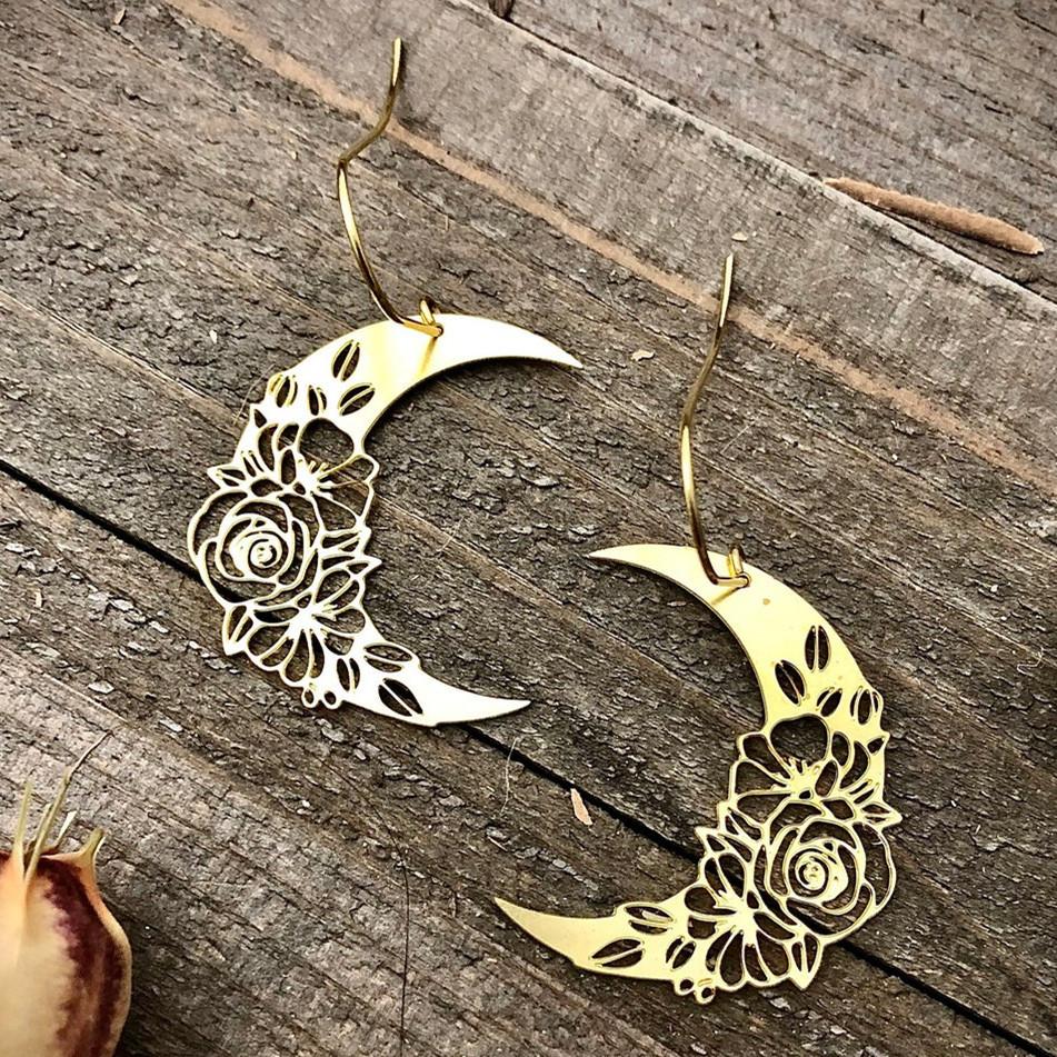 AQ-2364-金色耳环