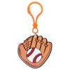 Llavero de Plástico de Langosta de Béisbol de PVC Favores de Fiesta Colgante de Regalo Decoración de Competición Transfronteriza Decoración de Mochila