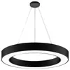 Lámpara Colgante Circular Hueca para Tiendas, Iluminación de Oficinas Comerciales, Luminarias Circulares Geométricas, Luces LED Circulares de Diseño para Gimnasios y Cafés Internet