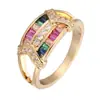Anillo de Diseño de Nueva Tendencia Transfronterizo Incrustado con Circonita Sintética, Estilo de Lujo Ligero a la Moda, Accesorio Versátil para la Mano