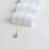 Collar con colgante de diamantes Xingyue de estilo japonés-coreano para mujer, cadena de clavícula con disco de diamantes de lujo, diseño personalizado.