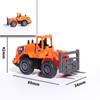 Coche de Aleación 1:64 Juguete para Niño Vehículo de Ingeniería Artificial Vehículo de Transporte de Basura Urbana Modelo Excavadora Coche Deslizante