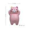 Japón Hanshi Kitty 2da Generación Creativo Tridimensional Hebilla Magnética Calcomanía para Refrigerador Atractiva Hierro Atractiva Piedra Calcomanía Magnética Material para Carcasa de Teléfono Móvil