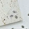 Wuzhou K9 Premium 4X6 Ovo de Pombo em Forma de Diamante 1:1 Réplica de Acessórios Decorativos de Nail Art de Alta Qualidade DIY