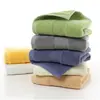 Toalla Cuadrada Grande Gruesa de Algodón 80g Color Sólido Rota Exportación Exportación Toalla de Hotel Salón de Belleza Dropshipping