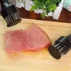 Ablandador de carne de acero inoxidable, modelo doméstico, mazo para bistec de cocina, herramienta para ablandar carne para descomponer fibras duras y crear agujeros