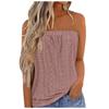Amazon Comercio Exterior Transfronterizo Europeo y Americano 2025 Verano Nuevo Color Sólido Cuello Redondo Halter Holgado Vestido de Tirantes en Stock