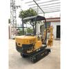 Excavadora hidráulica sobre orugas máquina de paisajismo para trasplantar árboles máquina miniatura para construcción máquina para excavar arena