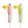 Protector de Cable de Datos Antiroturas Adecuado para Apple Android Enrollador Conector Antifractura Tipo Universal Protector