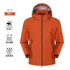 Chaqueta Pro Ligera, Laminada de Una Capa, Chaqueta de Montañismo 3 en 1 Desmontable, Unisex, Abrigo Impermeable Nivel I Estándar Nacional