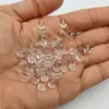 Atacado de Fábrica, Em Estoque, Contas Lisas em Formato de Arroz, Contas de Vidro de Alta Transparência, Contas de Cristal Liso Oval Lisas 6*8 Cor Oliva