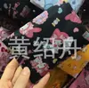 Bolsa de Perro de Orejas Grandes de Pudín de Gato Kt Merlot Perro Bolsa de Compras Plegable de Dibujos Animados Bolsa Portátil para Madres