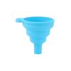 Funil dobrável de silicone de grau alimentício pequeno mini portátil de vazamento de óleo de cozinha conjunto de funil de silicone fabricantes podem definir