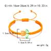 Pulsera roja tejida a mano Tulipán de venta caliente transfronteriza europea y americana, pulsera simple y fresca, suministro de puesto al por mayor