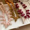 Collares de Estilo Vacacional de Verano Europeos y Americanos con Diseño Único, Cadenas de Clavícula de Moda, Accesorios para el Cuello de Estilo Étnico Bohemio al por Mayor