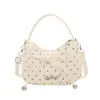 Bolso cruzado de lunares estilo coreano transfronterizo 2026 nueva moda versátil ins bolso de mano de moda bolso de un solo hombro para debajo del brazo para mujer