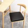 Silla de Comedor con Respaldo, Taburete Minimalista Nórdico para Estudio, Silla de Escritorio para Estudiantes, Habitación de Estudio, Uso Doméstico, Silla de Cuerno de Hierro y Madera Sintética