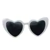 Gafas de sol con forma de corazón, gafas de sol con forma de corazón de amor, gafas de corazón de moda para fiesta, estilo europeo y americano