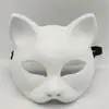 Máscara de estilo gato de media cara de marea nacional máscara para hombres, mujeres y niños suministros para fiestas y actuaciones de baile accesorios en stock al por mayor