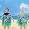 Bata de baño con capucha cruzada más vendida de Amazon para niños, capa de dibujos animados, bata para nadar y bañarse, certificada por CPC