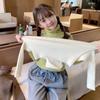 [em estoque] Camisa de Gola Alta para Meninas Roupa de Baixo Outono e Inverno para Meninos Peça Única Veludo Malha Suéter Infantil Feminino Bebê Crianças