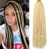 Pelucas de Ganchillo de Fibra Química Europeas y Americanas Transfronterizas, Trenzas de Dos Hilos Frotadas a Mano, Trenzas Africanas (Dreadlocks), Flequillo de Aire Esponjoso
