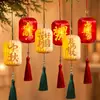 Decoraciones de Linternas para el Festival del Medio Otoño 2026, Linternas Brillantes para el Día Nacional, Decoraciones Colgantes para Centros Comerciales, Arreglos de Ambiente con Plantas Verdes
