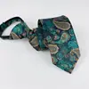 Corbata de Hombre Atada a Mano de 6 cm Corbata con Cremallera sin Nudo de 8 cm Negocios Formal de Gama Alta Fácil de Tirar Shaoxing Shengzhou