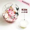 Vela de Flor Aromaterapia DIY Manyue Suporte de Vela Copo Vazio de Vidro Recipiente de Gelatina de Flor Imortal Conjunto de Materiais Artesanais
