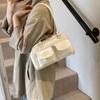 K-Style 2025 Otoño e Invierno Nuevo Bolso de Hombro para Viajeros Bolso de Mano Nicho Axila Gran Capacidad Simple Moda Bolso de Mujer