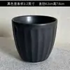 Copa de Vino Pequeña Vintage Minimalista, Taza de Cerámica sin Asa, Taza Pequeña de Mano, Taza de Té para el Hogar, Vaso para Cepillarse los Dientes y Beber, Estilo Japonés