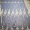 Cortinas Transparentes em Estoque para Venda no Atacado para Janelas da Sala de Estar, Cortinas Transparentes Brancas Simples, Cortinas Transparentes Prontas