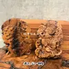 Estátuas de Madeira de Trovão Naturais da Montanha Longhu: Rei Lingguan Zhao Gongming, Zhong Kui, Imperador Wen Chang, Zhenwu Dadi, Imperatriz de Nove Caudas