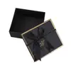 Atacado de caixas de presente prontas para envio com tampas e bases, caixas de presente pretas de alta qualidade com acabamento dourado, caixas de presente vazias, conjuntos de presentes e caixas de presente personalizadas