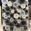 Flor de Papel para Boda Fondo de Escenario de Boda Accesorios Flor Grande Artificial Hecha a Mano Flor de Papel Rosa Estudio Fotográfico Decoración de Escaparate