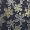 Tela Jacquard de Lujo de Fábrica Hilo Teñido de Alta Precisión Floral Tridimensional Poliéster Chaleco Hanfu Abrigo de Trinchera Ropa de Moda