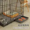 Jaula para Perros Doméstica de Interior con WC Plegable para Perros Medianos y Pequeños Teddy Bichon Corgi Shiba Inu Montaje en Coche Gato Otros
