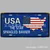 Comércio Exterior Atacado Aliexpress Tk Pintura em Ferro Retrô Europeia e Americana Criativa Personalizada Artesanato de Metal Decorações de Placa de Licença