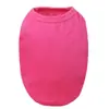 Chaleco de ropa de color sólido de algodón puro para primavera y verano para perros de mascotas, a color, para perros pequeños, medianos y grandes, atuendo de dos patas estilo panda