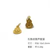 Plata S925 Chapada en Oro Fortuna, Paz y Alegría Maleta Pequeña, Colgante de los Ocho Trigramas Accesorios de Cuentas Hechos a Mano DIY Colgante Venta al por Mayor